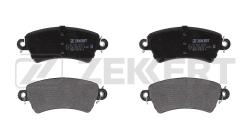 Колодки торм. диск. передн. Citroen Xsara 97-  Peugeot 206 00-  306 00- bs-1042