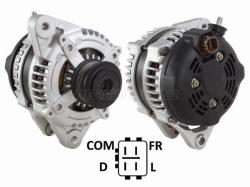 Генератор HYUNDAI IX35 2.0D 10-/SANTA FE II 2.2D 09-12/KIA SORENTO 2.0D 09- D4H# 12V 150A