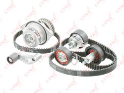 Комплект ремня ГРМ VW GOLF/BORA/LUPO 1.4 16V 97-05 (с помпой) PW-1036