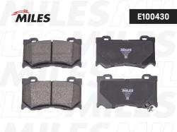 Колодки тормозные INFINITI FX35/37/50 08-/GS35/37/25 06- передние SemiMetallic E100430