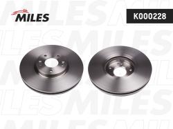 Диск тормозной HYUNDAI SANTA FE (SM) 05-06/(CM) 06- передний вент.D 321мм. K000228