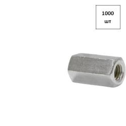 Гайка удлинённая М 5 DIN 6334 оц. 1000шт FORTLUFT sts019265