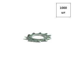 Шайба зубчатая D 5 DIN 6797 A оц. (5,3) 1000шт FORTLUFT sts022674