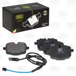 Колодки торм. для а/м BMW 5 (G30) (16-)/7 (G11) (15-) диск. зад. (в компл. с датчиком) (PF 4240)