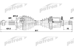 PDS0426 Полуось