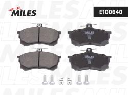 Колодки тормозные MITSUBISHI CARISMA 1.6-1.9D 95-06 передние SemiMetallic E100640