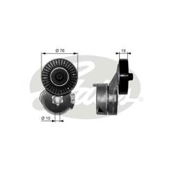 Ролик натяжной привода вспомогательных агрегатов+натяжитель t39063