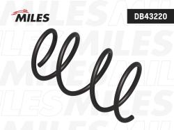 DB43220 Пружина подвески усиленная TOYOTA COROLLA (E12) 1.4D 04- передняя