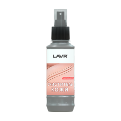 Очиститель кожи "Мягкое действие" LAVR 0,185л (9шт в шоу-боксе) Ln1470-L