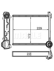 Радиатор отопителя PEUGEOT 308/CITROEN C4 1.6/2.0 07- AH 264 000S