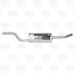 Глушитель для а/м Renault Symbol (01-)/Clio II (00-) 1.4i осн. (алюм. сталь) (EMM 0902)