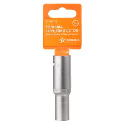 Головка торцевая 1/2" шестигранная 11мм глубокая, пласт.подвес (AT-S12-23)