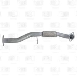 Труба приёмная для а/м SsangYong Actyon/Korando (10-) 2.0d/2.0i с гофрой (алюм. сталь) (ERP 1924)