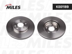 K001189 Диск тормозной CHEVROLET CRUZE/OPEL ASTRA J R15 09- передний D=276мм.