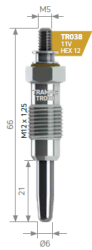 Свеча накаливания ALFA ROMEO,CITROEN,FIAT,FORD,İVECO,LANCIA,OPEL,PEUGEOT,RENAULT TR038