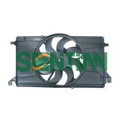 Вентилятор радиатора FORD Focus 1.6 2009- with resistor+air ZD168362