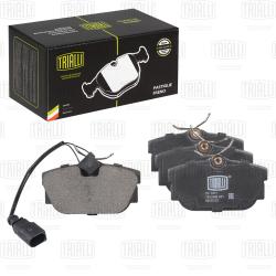 Колодки торм. для а/м VW Transporter T4 (90-) диск. зад. (без датчика) (PF 1871)