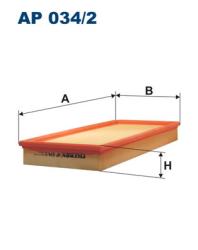 Фильтр воздушный MB W169 CDI AP 034/2