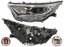 Фара Toyota RAV4 (XA50) 18- (Слева/ для установки без блока розжига)