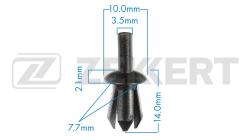 Клипса крепёжная General Motors  VAG (миним. кол-во заказа 10 шт) be-1503