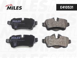 E410531 Колодки тормозные MINI COOPER 06-/ONE/CLUBMAN 07- задние LowMetallic