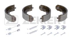 Колодки торм. бараб. задн. с уст. компл. Citroen Jumper (250_) 06- Fiat Ducato (250_ 290_) 09- Peu bk-4306