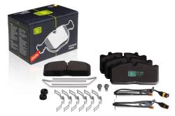 TRIALLI PF 969 Колодки тормозные дисковые для автомобилей ГАЗон Next (14-) передние/задние (в комплекте с двумя датчиками и монтажным комплектом)