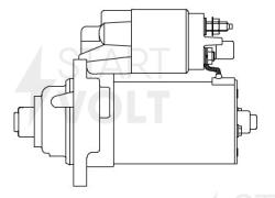 Стартер для а/м VAG Transporter T5 (09-)/Transporter T6 (15-) 2.0TDI 2кВт (LSt 1870)