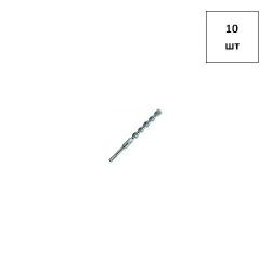 Бур по бетону 4 plus 10 кп260 / 310 10шт FORTLUFT sts027718