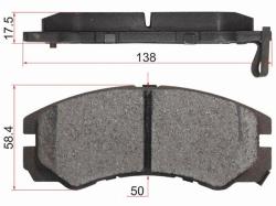 Колодки тормозные (Спереди) Isuzu Bighorn 91-02 / Trooper 92-02