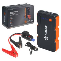 Аккумулятор пусковой (Booster) 7200мАч, 400А, 14.8V, умные провода, пуск ДВС 2.4d (AEAB005)