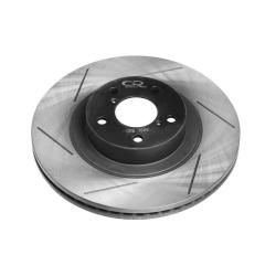 TRIALLI CRB 1006 Диск тормозной высокоуглеродистый с технической выточкой и окраской передний правый для автомобилей Subaru Impreza, Forester (98-) d=294 5*100 (серия Carville Racing)