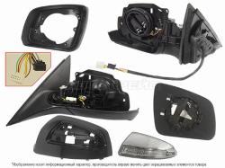 Зеркало Mercedes-Benz C-Class 07-11 (Слева/ Обогрев/ Повторитель поворота/ Складывание/ Память/ 12 к