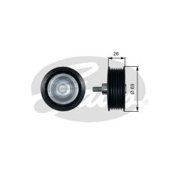 Ролик направляющий привода вспомогательных агрегатов t36456