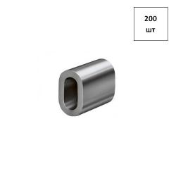 ЗАЖИМ ТРОСА АЛЮМИНИЕВЫЙ 6 ММ DIN 3093 200шт FORTLUFT sts028671