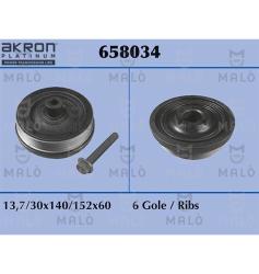 Шкив к/вала  FOCUS 1.8 TDCI 658034