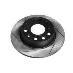 TRIALLI CRB 1033 Диск тормозной высокоуглеродистый с технической выточкой и окраской задний для автомобилей VW Golf (07-) d=253 5*11 (серия Carville Racing)