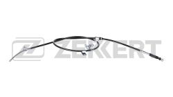 Трос стояночного тормоза задн. лев. Toyota Prius 04- bz-1017