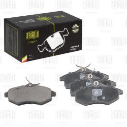 Колодки торм. для а/м Citroen C2 (03-)/C3 (02-) диск. перед. 123x53 (PF 4197)