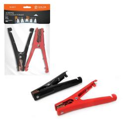 AIRLINE SA-600-P Зажимы (крокодилы) для пусковых проводов XL (2 шт.) (600А, 17,5х 9см)