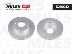 Диск тормозной HYUNDAI ACCENT (LC) 00-06 передний вент. с покрытием K200212