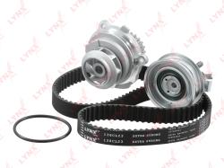 Комплект ремня грм с водяным насосом (8V) AUDI A3 1.6 96-12 / A4 1.6 94-08 SKODA OCTAVIA(1U/1Z) 1.6 PW-1075