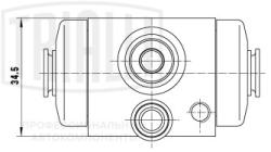 Цилиндр торм. для а/м Suzuki SX4 (06-)/Swift (05-)/Citroen C3 (02-) зад. L/R d=19мм (CF 2224)