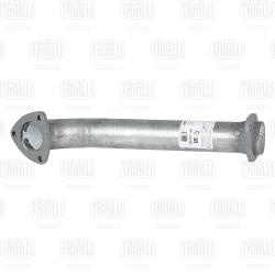 Труба промеж. для а/м Лада 1118 1.6 под кат. коллектор (алюм. сталь) (ECP 0105)