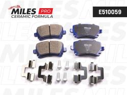 Колодки тормозные VOLKSWAGEN TOURAN 03>/CADDY/G5/G6 задние CERAMIC e510059