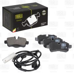 Колодки торм. для а/м Mini Cooper (06-)/Clubman (07-) диск. зад. (в компл. с датчиком) (PF 4294)