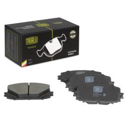 TRIALLI PF 4352 Колодки тормозные дисковые для автомобилей Toyota Yaris (05-) передние для тормозной системы Advics