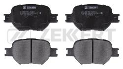 Колодки торм. диск. передн. Toyota Celica (T230) 99- Corolla (E120) 01- Corolla Verso (E120) 01- bs-1864