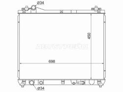 Радиатор Suzuki Grand Vitara 05-16