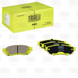 Колодки торм. для а/м Toyota Camry (18-)/RAV 4 (18-) диск. зад. (керам.) (PF 1939CR) PRO